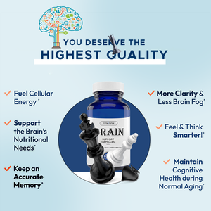 OEM Brain Support Supplement Brain Support Kapseln zur Unterstützung der Gehirn funktion - Product Image 5