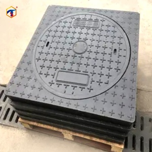 FRP sợi thủy tinh nhựa cửa cống Bìa D400 600mm bể tự hoại cửa cống bìa có thể khóa cửa cống Bìa - Product Image 1