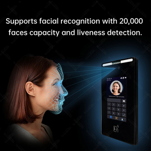 Trudian Smart Bluetooth Door <strong>Access</strong> <strong>Control</strong> Qr Code Card Reader Metal Video Intercom Outdoor Station with Facial Recognition - Product Image 5