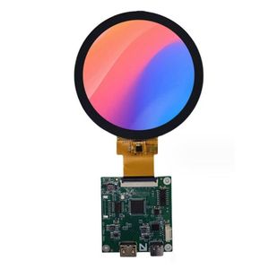 Rundes TFT-Display LCD 4-Zoll-berührungsloses kreisförmiges TFT-LCD 4-Zoll mit MIPI-Schnitts telle und Platine - Product Image 1