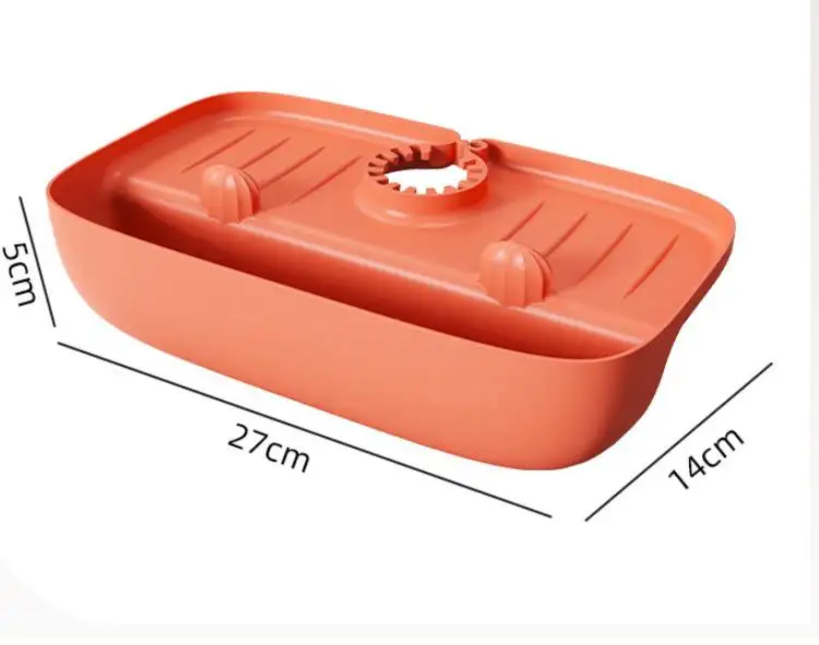 Lavabo musluğu spillproof drenaj mat silikon lavabo rag sünger silin depolama raf mutfak drenaj raf