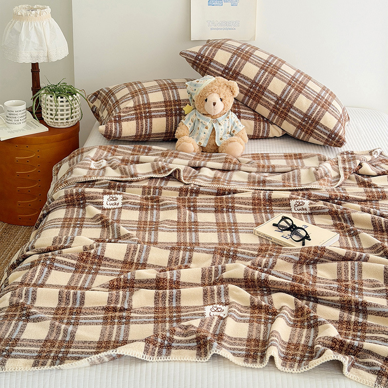 caramel plaid