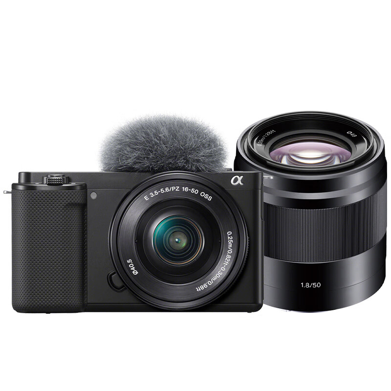 Black 16-50 standard lens set+50F18 lens