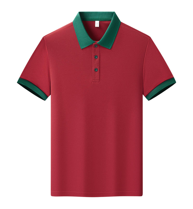 Burgundy with Dark Green