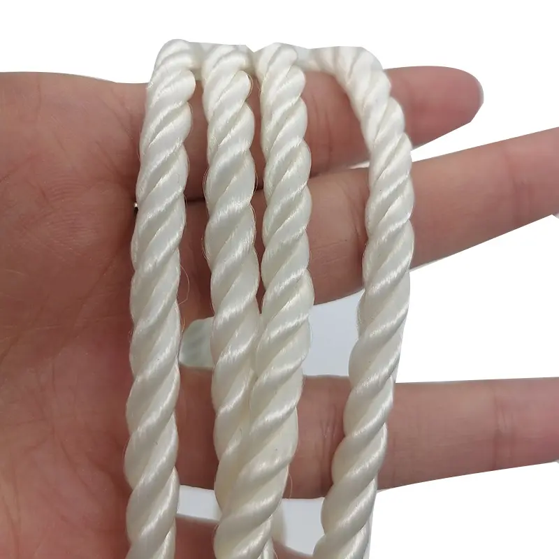 マクラメコード5mm 100% 自然色編組ロープ綿ツイストコード包装ロープ