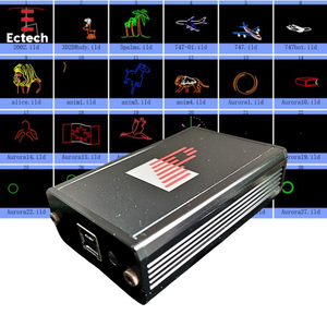 Programmabile proiettore Laser RGB 3D controllato da Computer FB3 FB4 Laser Light Show Controller per immagini mozzafiato