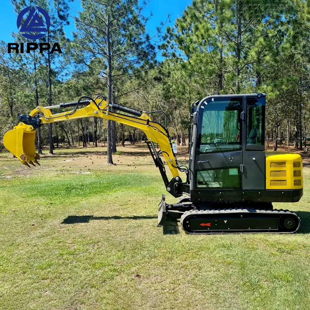 Rippa Farm Scavatore Forest Excavator Instrument Lcd Panel Bager 3.5Ton Export Track Excavator