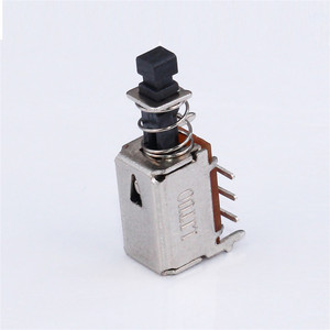 STM con foro ad angolo singolo palo a lancio singolo PCB montato a 6 perni interruttori a pulsante a chiave diritta a 90 gradi - Product Image 1