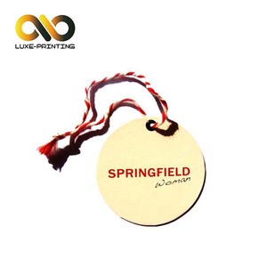 Luxury <strong>Custom</strong> hang <strong>Tags</strong> with logo Design and <strong>Printing</strong> Fashion Candle Hair Clothing Swing <strong>Tag</strong> with <strong>String</strong> - Product Image 3