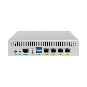 Celeron J4125 4 çekirdekli 4Lan 2.5Gigabit desteği Pfsense Mikros ağ ev güvenlik duvarı Mini yönlendirici yönetmek - Product Image 2