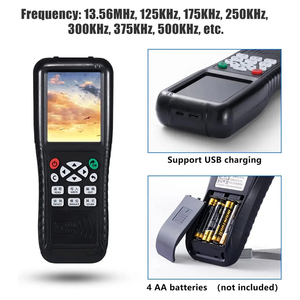 Replicatore Smart 13.56MHZ Reader Writer programmatore palmare 125KHZ Rfid duplicatore Cloner scheda di controllo accessi - Product Image 2