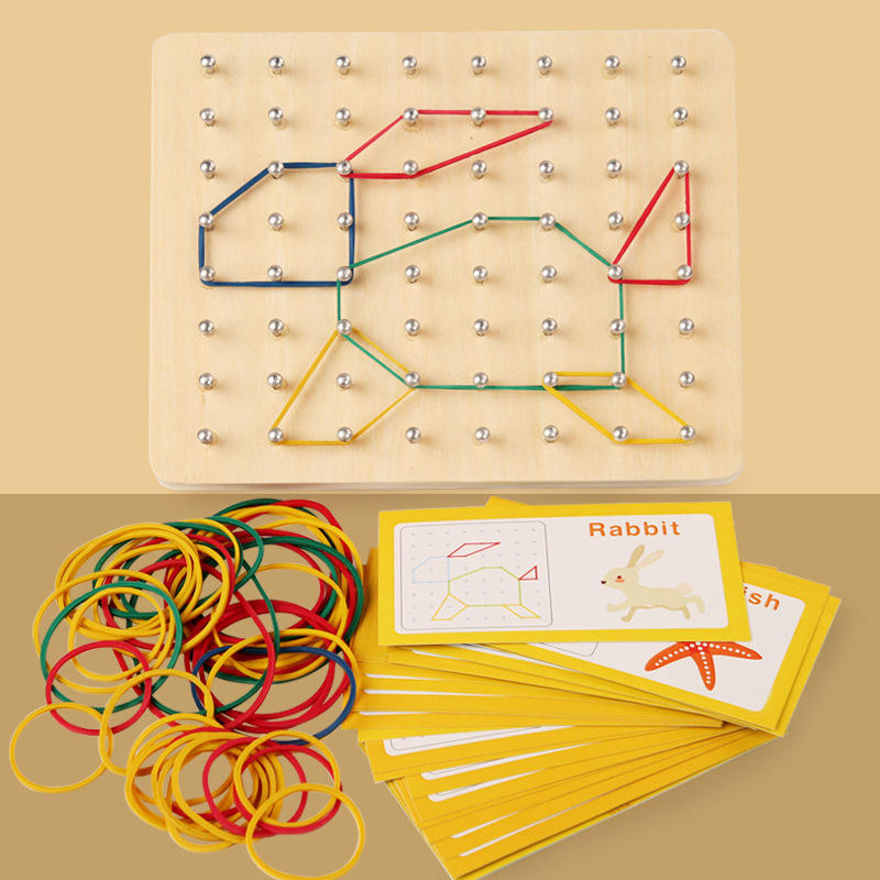 Wooden jigsaw puzzle board b