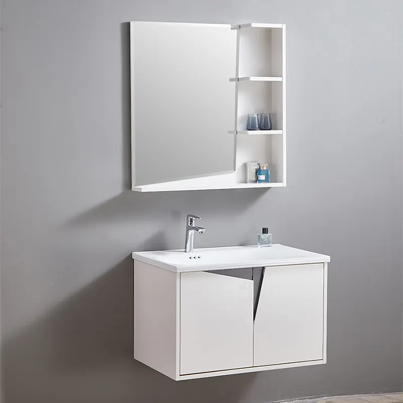 Раковина, шкаф, раковина, настенная раковина, раковина для ванной комнаты с зеркальной поверхностью, фарфоровая, твердая