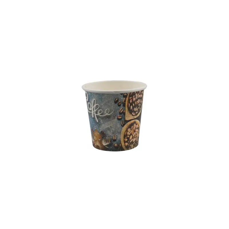 Popular 4oz paper cup custom disposable coffee paper cup printing