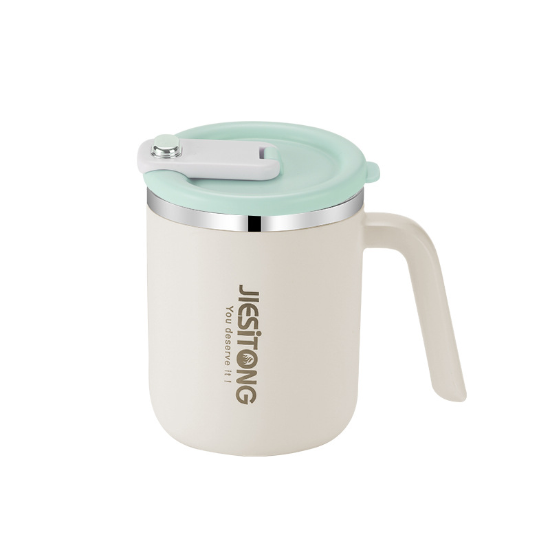 blanc Nouvelle tasse 500ml vert