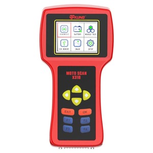 OEM X318 lettore di codici di errore a tenuta manuale Scanner diagnostici per motociclette Obd Scanner per motori con Test della batteria - Product Image 6