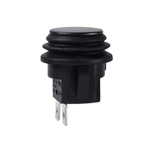 Werkseitig kunden spezifischer LED-beleuchteter Netzschalter 2-poliger Druckknopf Typ Wipp schalter verriegelung Zurücksetzen 250V Max. Spannung 16A Max. Momentan - Product Image 5