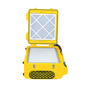 Hava temizleyici 800CFM AIRGURU gfce SAA hava temizleyici GFCI papatya zinciri ile G4 ön filtre ve H13 HEPA toz toplanan restorasyon - Product Image 2