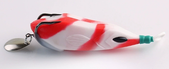 Bande orange de corps blanc