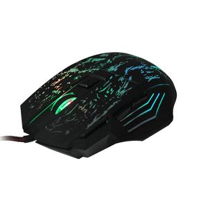 HXSJ A874 <strong>Running</strong> Water Crack Game <strong>Mouse</strong> Colorful Luminous <strong>MOUSE</strong> 7D Game <strong>Mouse</strong> 3200dpi Factory Spot - Product Image 5