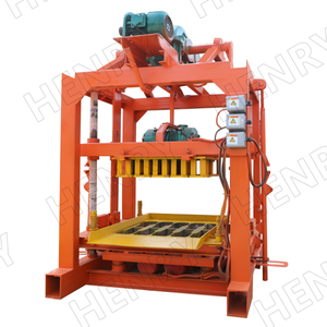 Qtj4-40 Simple Semiautomatic Concrete <strong>Block</strong> <strong>Making</strong> <strong>Machine</strong>, <strong>Building</strong> Material Brick Machinery - Product Image 2
