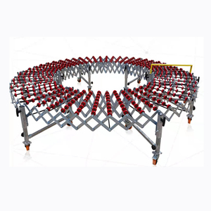 2022 neue Lade-und Entlade geräte zum Zusammenklappen eines flexiblen Teleskop rollen förderers - Product Image 1