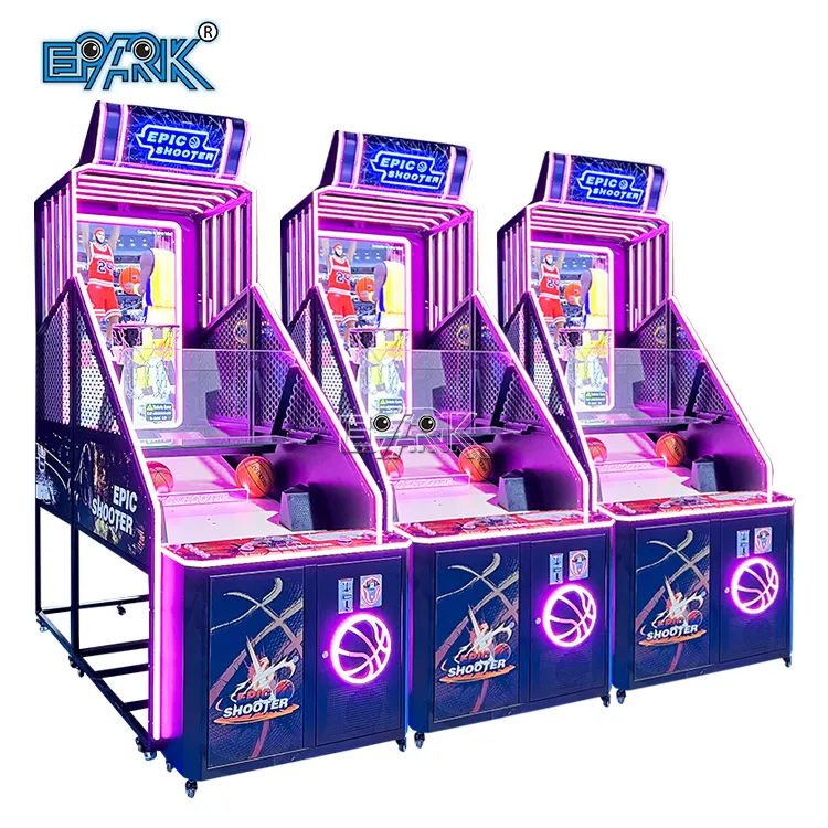 Nova máquina de jogo de basquete arcade para adultos, máquina interior de jogo de arcade de alta qualidade com vídeo