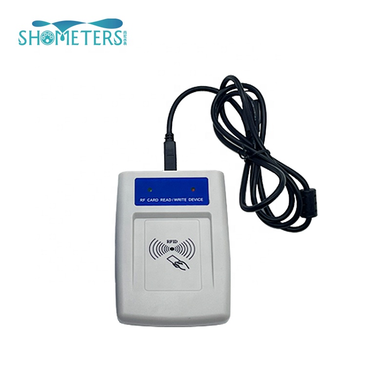 Brass Water Meter Body Dry Dial, Ball Valve IC Card Smart Digital 20 mm prepaid water meters Card Reader