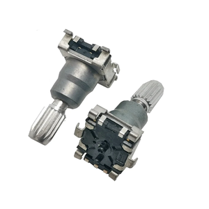 ALPS EC11J1525402 rotativo codificatore rotativo 30 posizione di rotazione di 360 gradi con pulsante 5pin SMD maniglia 21mm asse floreale - Product Image 1