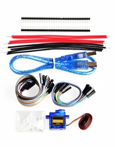 4WD Smart Robot Car Chassis Kit für CH340 R3 mit USB-Kabel für Arduino mit Ultraschall modul für Training Starter Kit