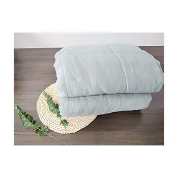 LY OEKO 100 Канадское льняное одеяло на заказ 100%, французское льняное одеяло/одеяло с органическими хлопковыми наполнителями