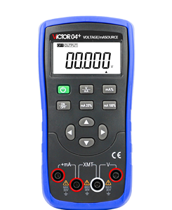 Calibrador de temperatura VICTOR 04 +, fuente de voltaje/mA, calibrador de entrada y fuente multifunción, pantalla LCD grande con 0.05% accur - Product Image 1