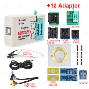 2025 EZP2023 <strong>USB</strong> <strong>SPI</strong> <strong>Programmer</strong> Full Set + 12 Adapter Support 24 25 93 95 EEPROM <strong>Flash</strong> Bios for Windows Better Than EZP2019 - Product Image 2