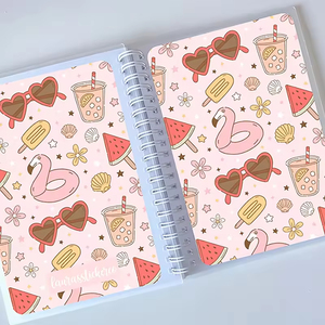 Precio de fábrica impreso Linda cubierta pegatina cuaderno colección pegatina álbum ecológico reutilizable libro de pegatinas para niños - Product Image 5