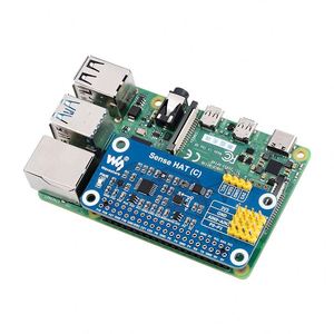 Waveshare <strong>Raspberry</strong> <strong>Pi</strong> <strong>Sensor</strong> Expansion Board Gyroscope/Barometer/<strong>Temperature</strong> and <strong>Humidity</strong>/Color Recognition/ADC, etc