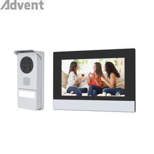 Sistema de videoportero con cable Video Doorphone Kits de cámara HD Soporte Desbloqueo Monitoreo de conversación
