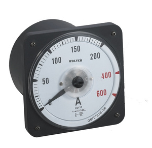 4-20ma ingresso 72*72mm di tipo quadrato analogico Ampere Meter con CT500/5A prezzo di fabbrica
