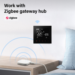 בוק tdr89 zigbee תרמוסטט 3.0 תת רצפתי התרמוסטט hvac עם שער זיגבי