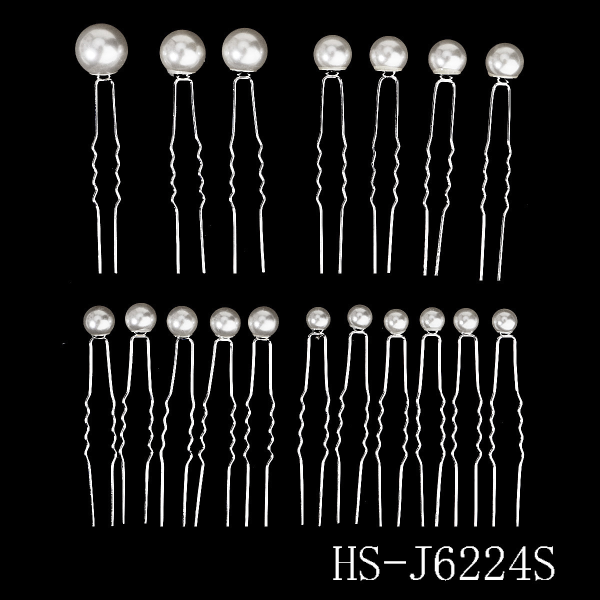 Hs-j6224s argent (18 pièces par paquet)