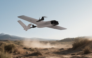 ROC kanat Y3 VTOL dikey uçak uzaktan kumanda hava fotoğrafçılığı büyük açık oyuncak FPV sabit kanat Drone - Product Image 2