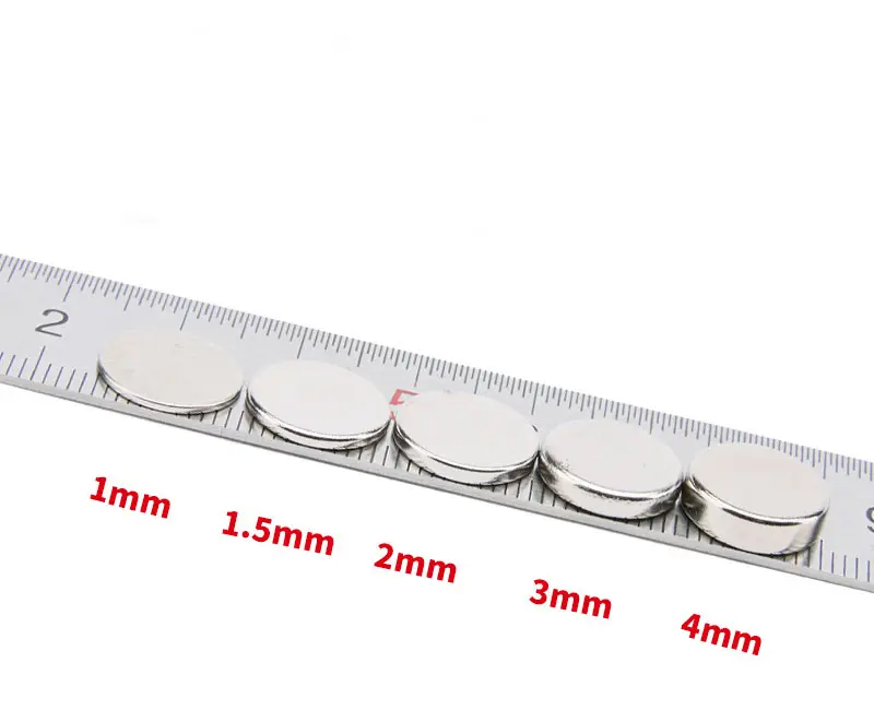超強力で強力なN52N35希土類ラウンドNdFeBマグネットディスクネオジムマグネット