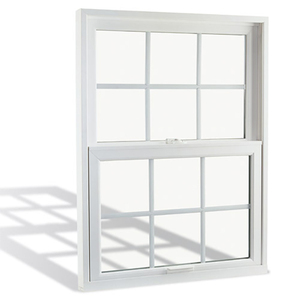 Amerikanisches PVC/UPVC-Doppelglas-Seitens chiebe fenster mit Kunststoff rahmen für Gebäude-und Wohn strukturen - Product Image 5