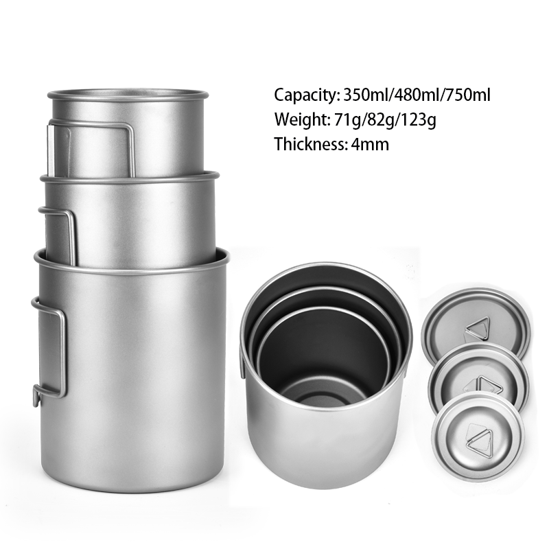 Gray 350ml+480ml+750ml Set