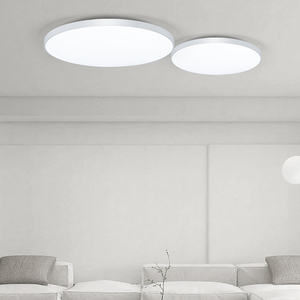 Modern 46W SMD2835 LED tavan ışık büyük beyaz PP lamba vücut 6000K renk düşük fiyatlı <span class=keywords><strong>Panel</strong></span> fabrika toptan oturma odası için