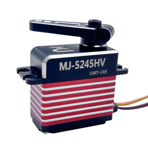 Сервопривод UART-CAN автобуса MJ-5245HV 8, 4 на 16 кг-см, цельнометаллический программируемый цифровой сервопривод без сердечников для радиоуправляемых самолетов и вертолетов - Product Image 1