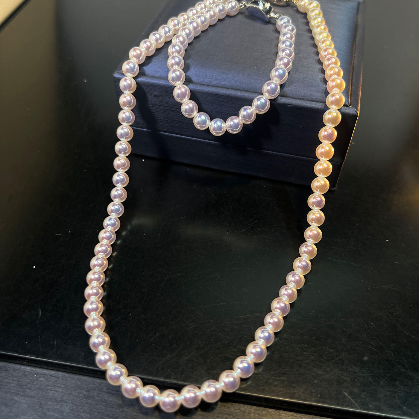 Bracciale viola da 6 mm * 20