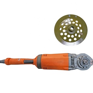 Small Size <strong>Mini</strong> Grinding Machine 7 Inch Floor Angle <strong>Grinder</strong> for Concrete Floor Grinding