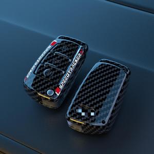 ที่หุ้มกุญแจรถรีโมทคอนโทรล3ปุ่มพร้อมพวงกุญแจเข็มขัดสำหรับ Q5 Q7 A6 Audi A3A1Q3Q2L TB - Product Image 4