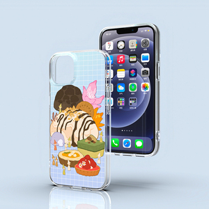 Ins สไตล์ใส IMD พิมพ์ตารางคุ้มครองกรณีโทรศัพท์สำหรับ iPhone 13 Pro Max IMD - Product Image 3