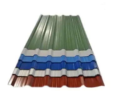 Actory-tablero corrugado recubierto de color galvanizado para construcción, punto de venta